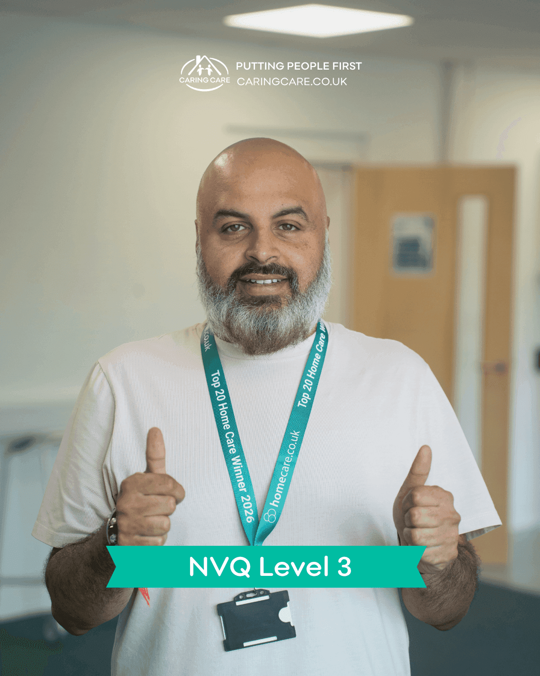 Congratulations to Sonny and Taran: NVQ Level 3 in Health and Social Care